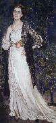 Alexander Yakovlevich GOLOVIN The Portrait of Mrs.Makovska china oil painting artist